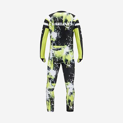 Превью  Комбинезон спусковой HEAD Race Jr Race Print/Lemon